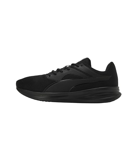 Puma Unisex-Adult Transport Black-Black Walking Shoe - 10 UK