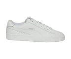 Puma Unisex Adult Court Breaker Derby L White Leather Sneakers-10 UK