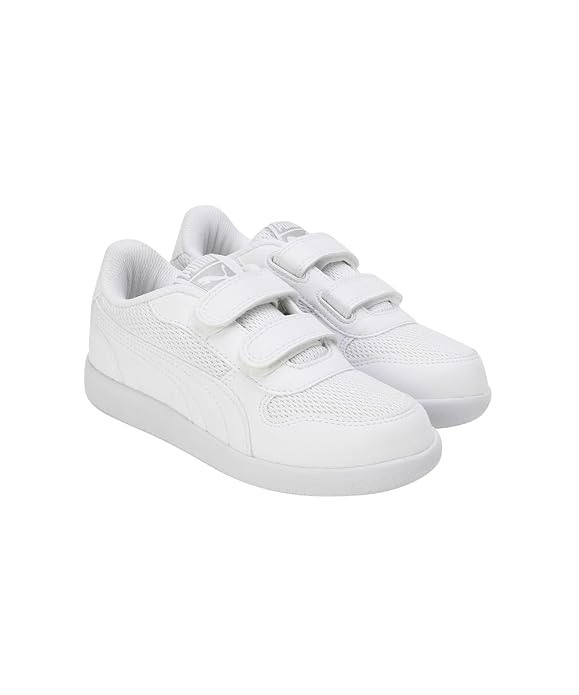 Puma Unisex-Child Punch Ps Sneaker ( White , 12 UK )