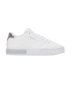 Puma Womens Cali Star Glitter WNS White-Platinum Gray-Pearl Pink Sneaker - 6UK