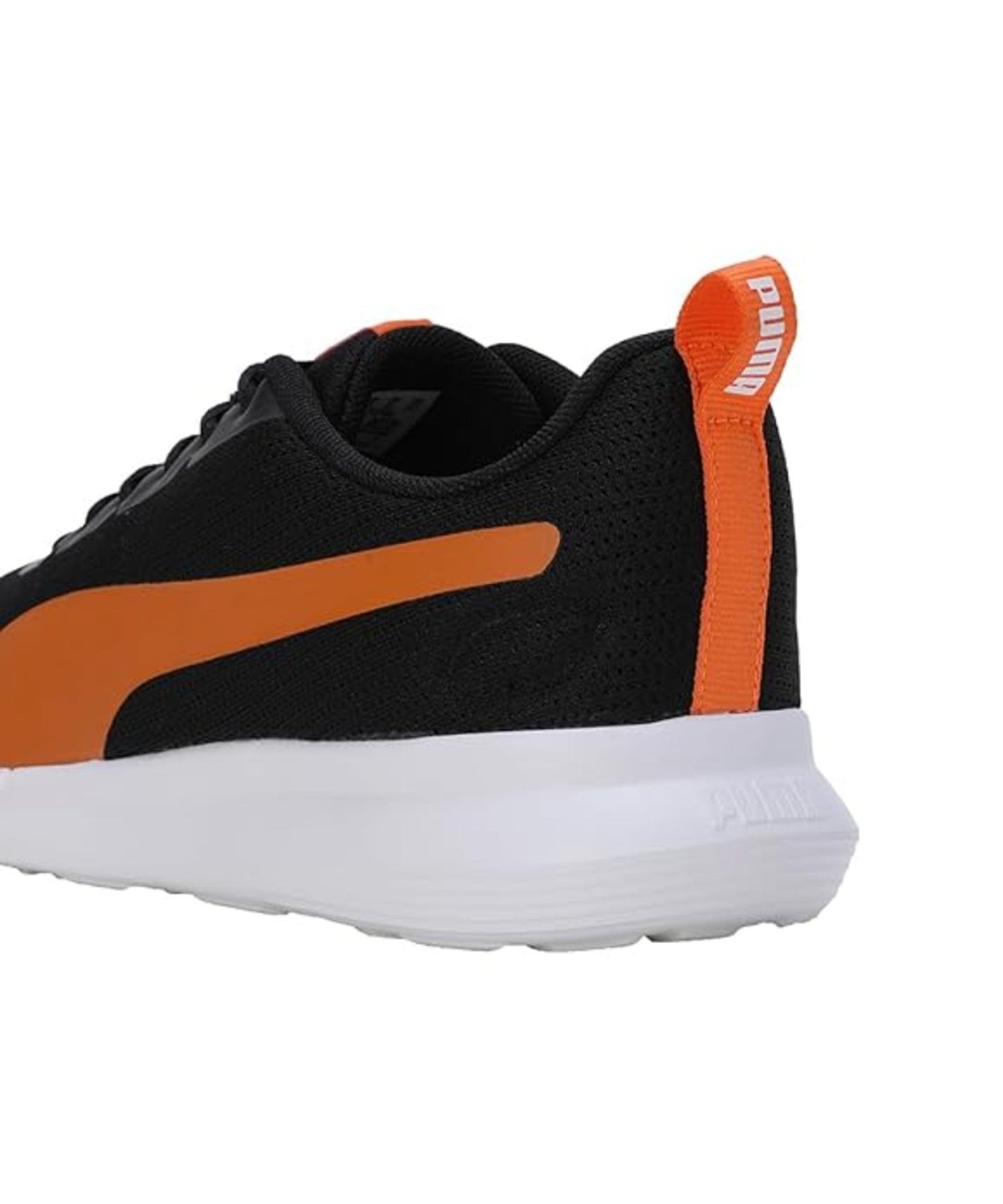 Puma Mens Fireball V1 Black-Vibrant Orange-White Sneaker UK-9 (39627301)