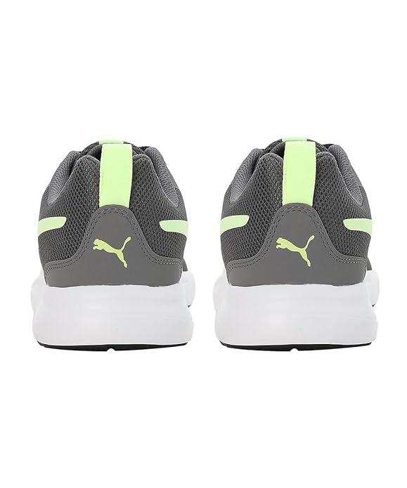 Puma Mens Piktor Castlerock-Fizzy Apple-Black Sneaker UK-10 (39140301)
