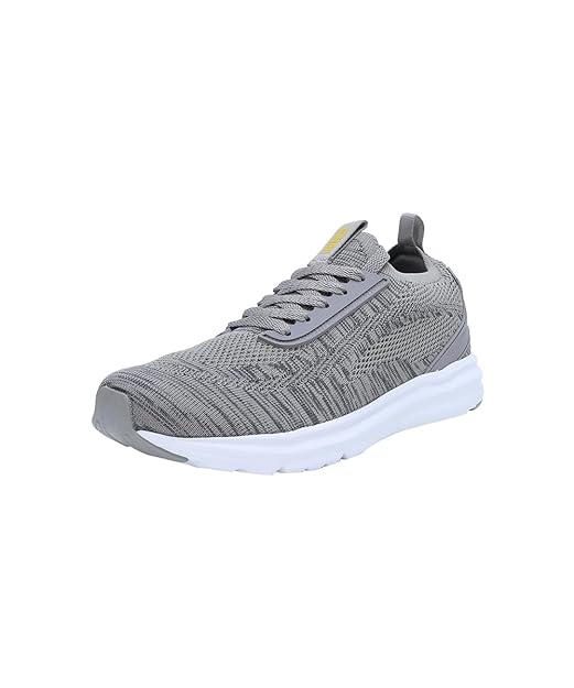 Puma Men, Ziggy IDP, Concrete Gray-Dark Coal-Yellow Sizzle, Sneaker UK-10 (31058403)