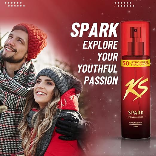 Kama Sutra Spark Power Series Fragrance Body Spray 135ml (Pack of