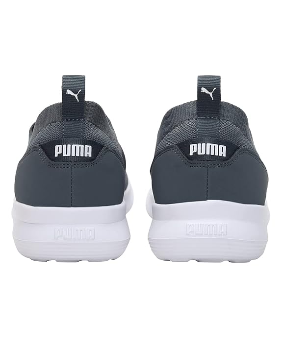 Puma Men's Grand Slipon IDP Dark Slate White Sneaker UK-7 (38586204)