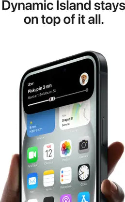 Apple iPhone 15 (Black, 128 GB)