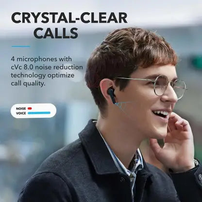 Soundcore Life Note True Wireless Bluetooth  (Black, True Wireless)