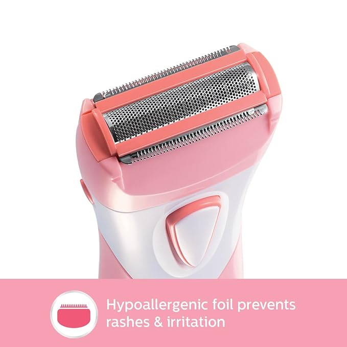 PHILIPS CORDLESS SATINSHAVE WET DRY ELECTRIC SHAVER HP6306(MULTICOLOR)