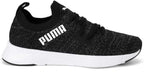 PUMA Flyer Runner Engineer Knit Running Shoes For Men (Black , 3)