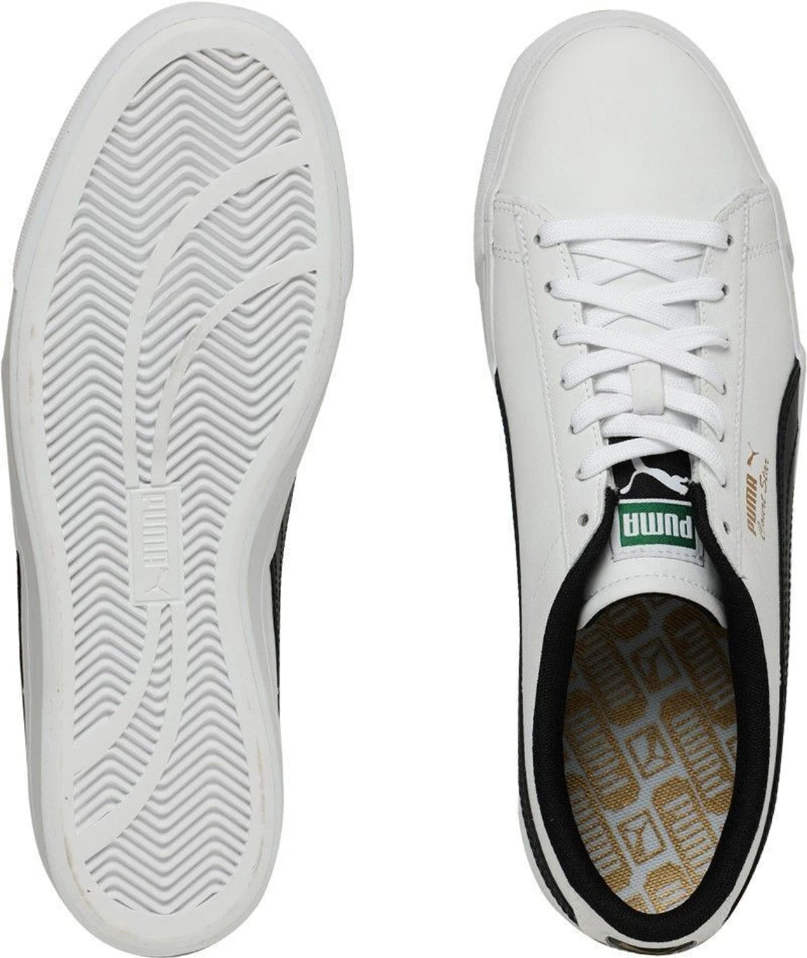 PUMA Court Star Vulc FS Unisex white Sneaker Shoes Sneakers For Women (White , 3 )