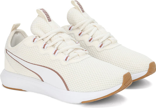 PUMA Softride Cruise 2 Sneakers For Women (Ivory White Rose Gold  , 4 )
