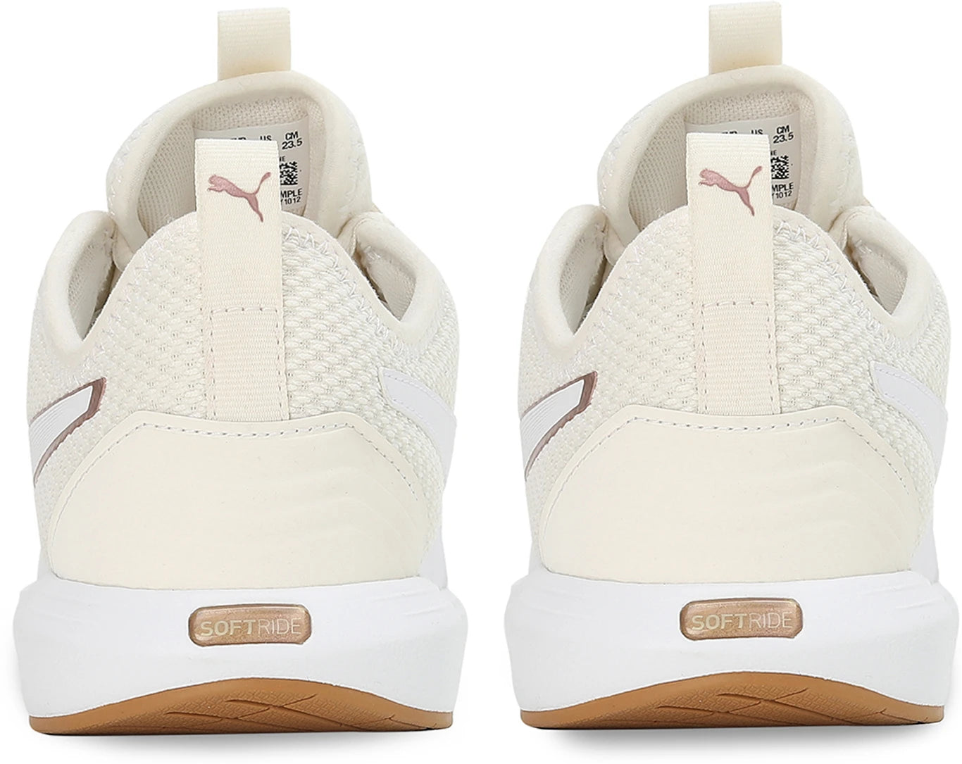 PUMA Softride Cruise 2 Sneakers For Women (Ivory White Rose Gold  , 4 )