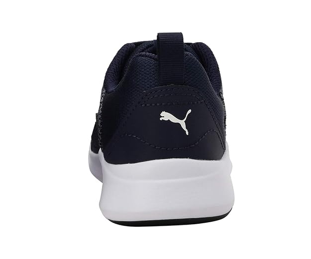 Puma Unisex-Kid Wired Knit Pre-School Peacoat-White Sneaker - 10UK