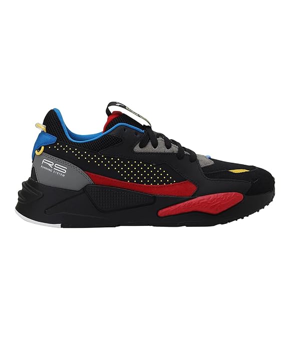 Puma Unisex RS-Z BP Sneaker, Puma Black-Urban Red, 3.5