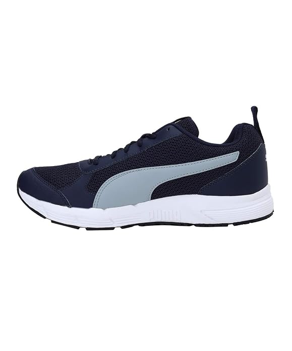 Puma Men's Tiago Peacoat-Quarry Running Shoe-9 Kids UK