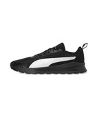 PUMA Unisex-Adult Kenton Black-Silver Sneaker - 8UK