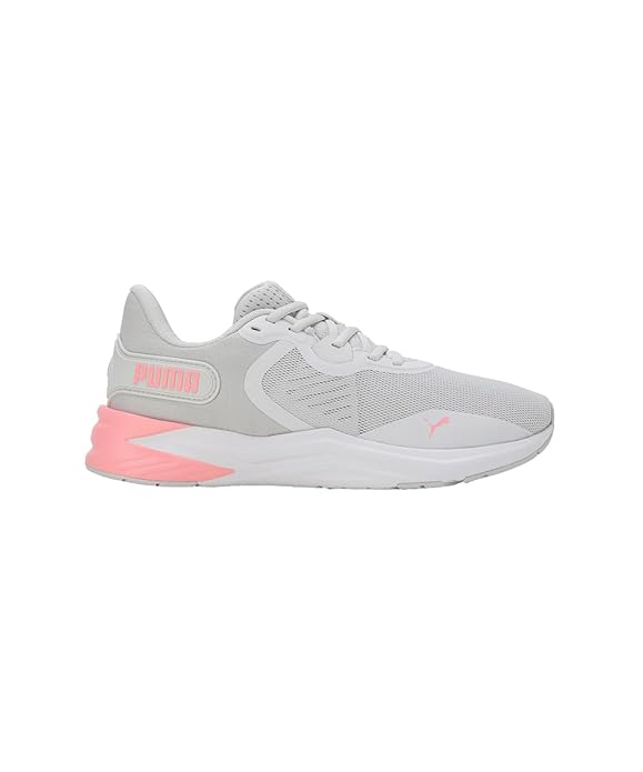 Puma Unisex-Adult Disperse XT 3 Feather Gray-White-Koral Ice Training Shoe - 4 UK