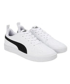Puma Unisex-Adult Rickie White-Black Sneaker - 10UK