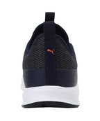 Puma Mens Flex Hype Peacoat-Vibrant Orange Running Shoe - 8 UK