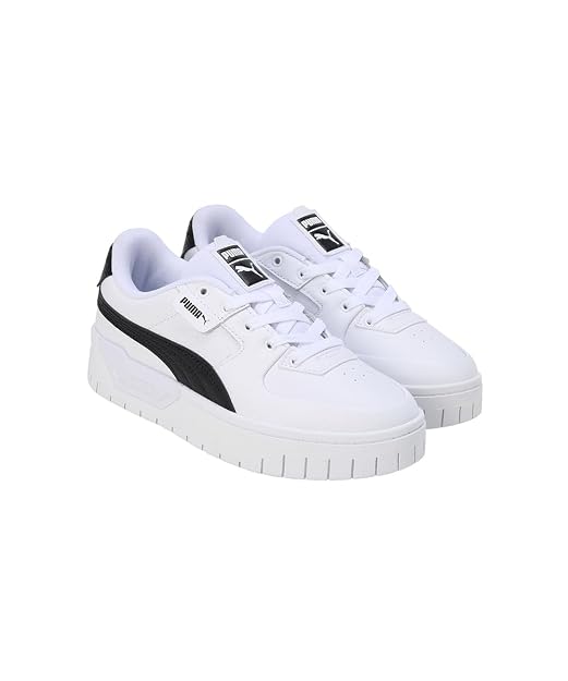 Puma Womens Cali Dream LTH WNS White-Black Sneaker - 5 UK