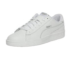 Puma Unisex Adult Court Breaker Derby L White Leather Sneakers-10 UK