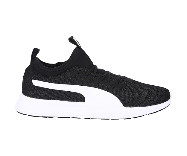 Puma Men Clasp Running Shoe ( Black , 7 )