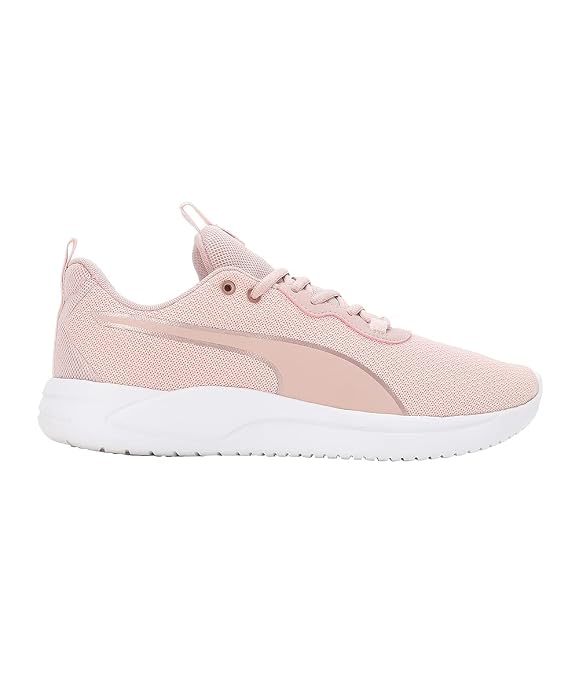 PUMA Unisex-Adult Resolve Modern Rose Quartz-White Running Shoe - 3UK