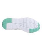 PUMA womens High Rise-Green Glimmer-Puma White Running Shoe-4UK