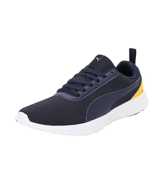 Puma Men Zelus Sneaker (Peacoat-Spectra Yellow-White , 9 )