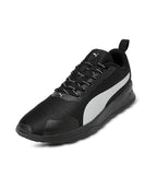 PUMA Unisex-Adult Kenton Black-Silver Sneaker - 8UK