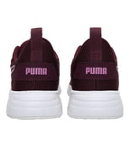 Puma Womens Flyer Flex WN's Grape Wine-Opera Mauve Walking Shoe- 3 UK
