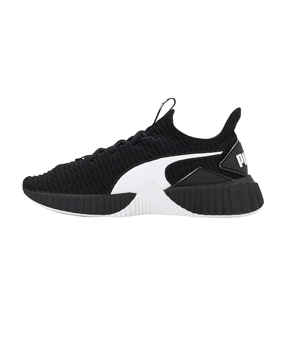 PUMA Womens Defy Wn's Black-White Training Shoe - 3UK
