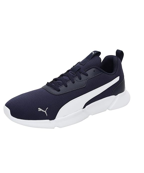 Puma Unisex-Adult Flair 2, Peacoat-White, Running Shoe - 8UK