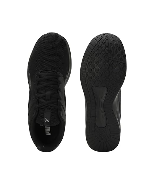 Puma Unisex-Adult Transport Black-Black Walking Shoe - 10 UK
