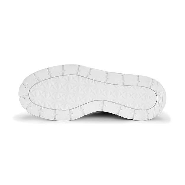PUMA Womens Mayze Stack Luxe Wns Warm White-Marble Sneaker - 4 UK