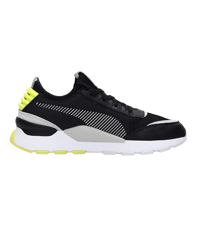 Puma Unisex-Adult, RS-0 CORE Sneaker  (Black-Gray Violet-Yellow Alert , 3.5 UK )