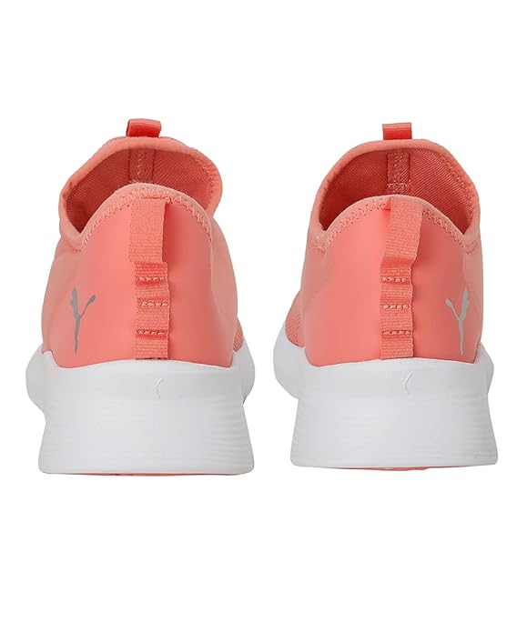 Puma Womens Remedie Slip-On WN's Carnation Pink-Puma White Walking Shoe-3 UK