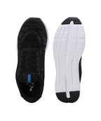 Puma Mens Ziggy Black-Cool Dark Gray-Racing Blue Running Shoe - 10 UK
