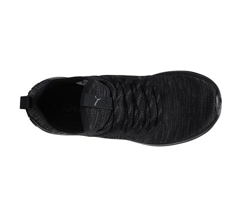 PUMA Women's Ignite Flash Evoknit Wn s Black Running Shoe-3.5 Kids UK