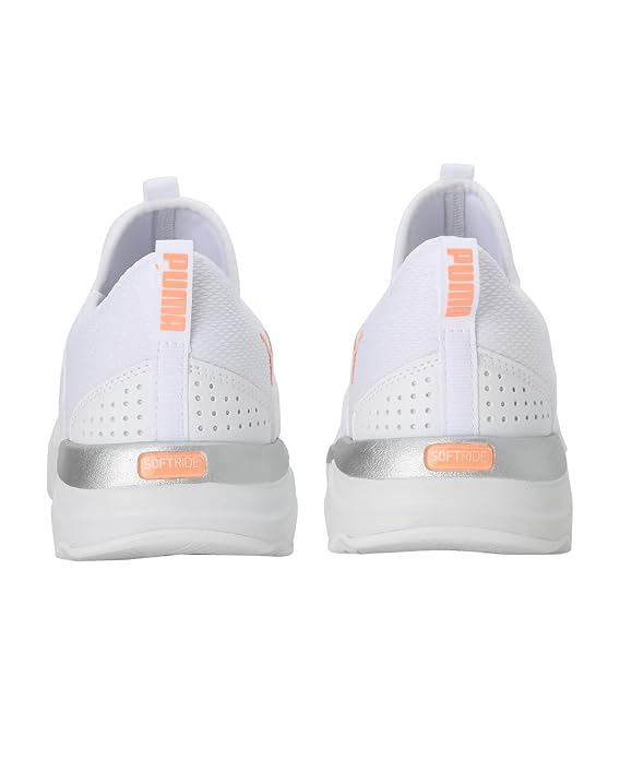 PUMA softride Sophia Slip-On Womens Sports Shoes ( White , 3.5 )