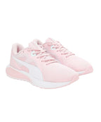 Puma Unisex-Kids Twitch Runner Mutant Jr Almond Blossom-White-Nitro Blue Sneaker - 5UK