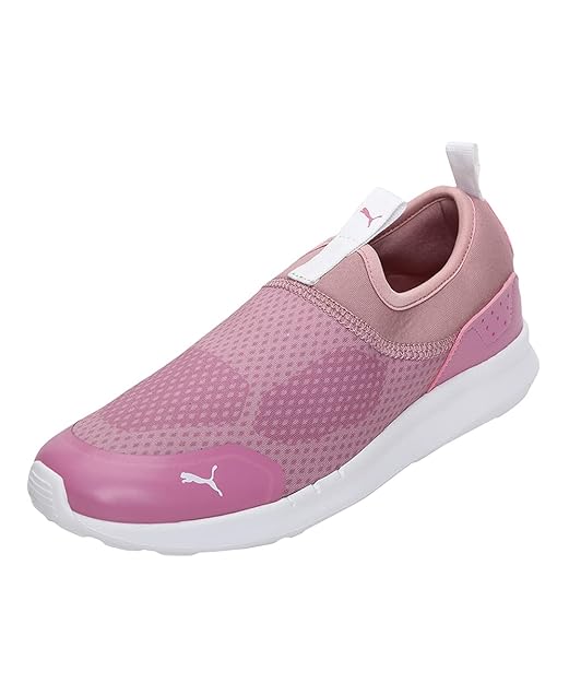 Puma Women Comfort Slipon V2 Sneaker ( Foxglove-White , 5 )
