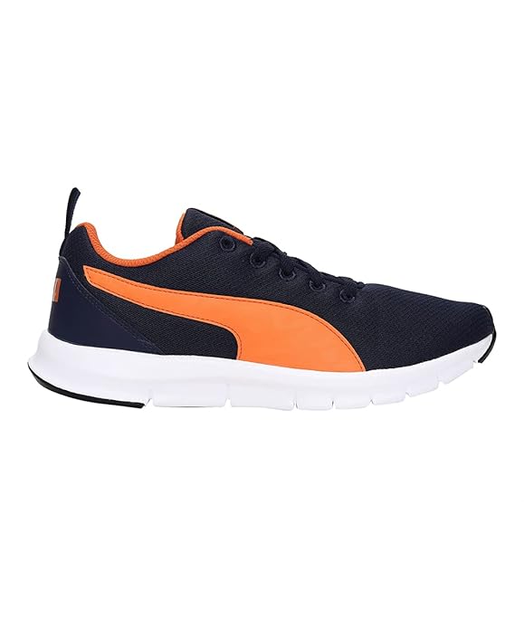 Puma Men Bruten Peacoat-Vibrant Orange-White Walking Shoe - 6 UK