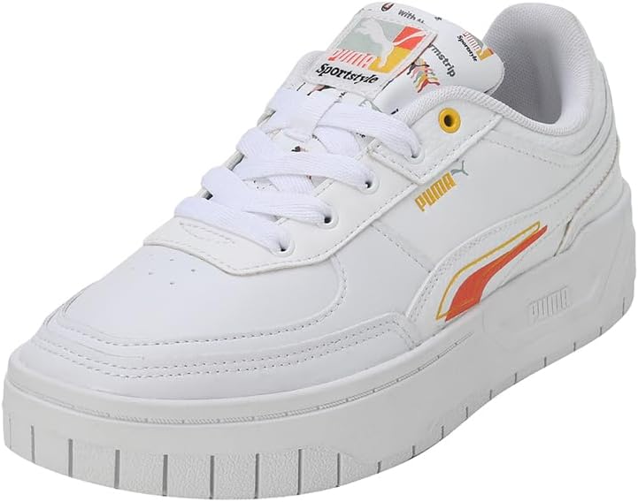 Puma Cali Dream Brand Love Sneaker For Women ( White , 3 )
