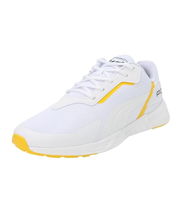PUMA Unisex-Adult PL Tiburion Logo White-White Sneaker - 11UK