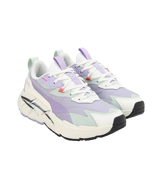 Puma Womens Spina Nitro WNS V1 Sneaker ( Lavender-Vivid Violet-Warm White, 4 UK )