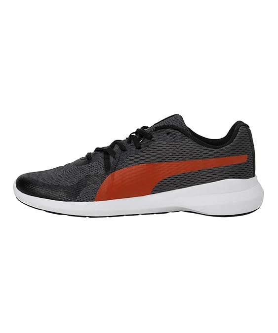 Puma Men Wave V1 Sneaker ( Asphalt-Black-Firelight , 11 )