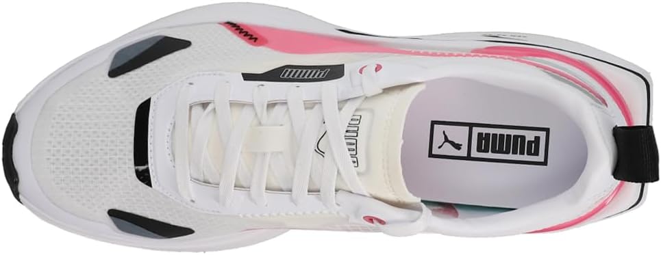Puma Womens Kosmo Rider Shoes (Puma White/Sunset Pink , 4 UK )