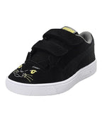 Puma Unisex-Child Ralph Sampson Animals V PS Puma Black-Super Lemon Sneaker (11 Children)