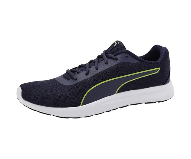 PUMA | Propel EL Men's Sportstyle Sneakers | Peacoat-Limepunch-White-Black | 6UK